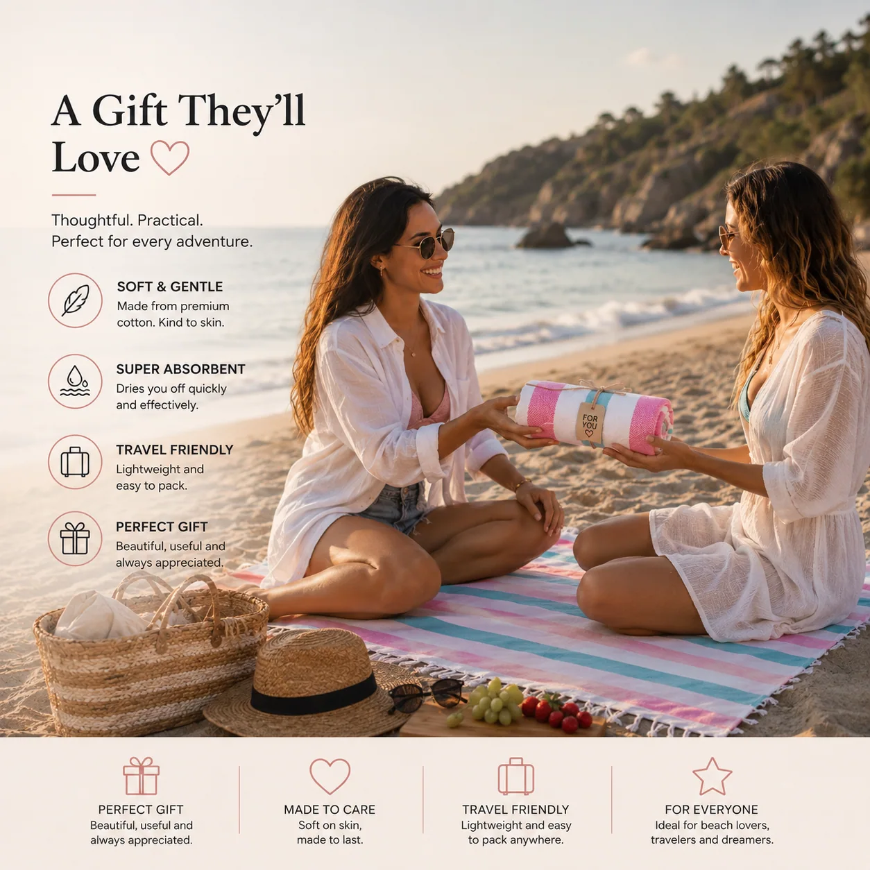 Turkish Beach Towels — 6 Pack image 7