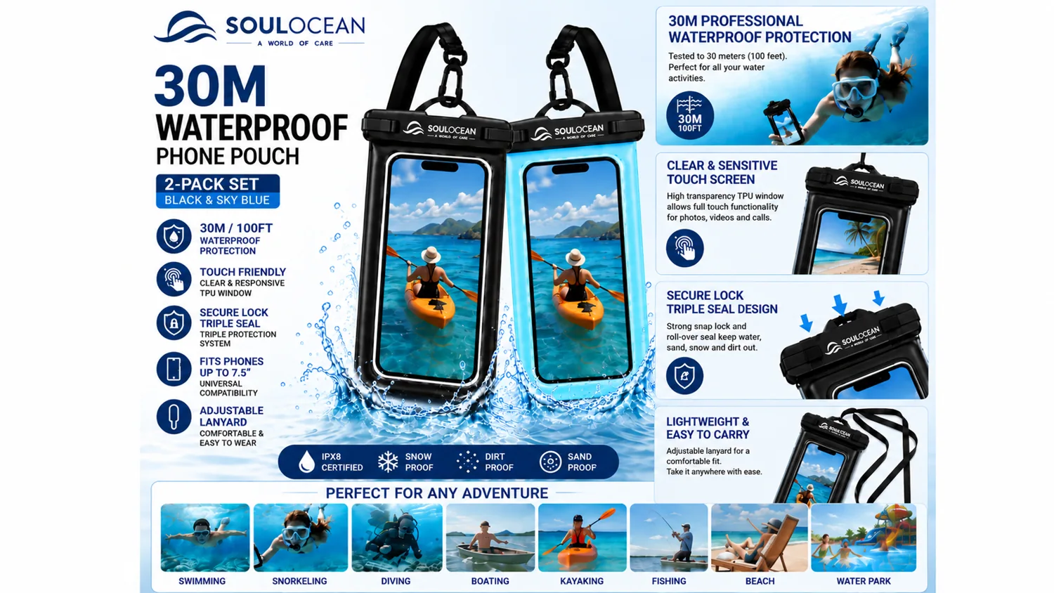 Waterproof Phone Pouch image 2