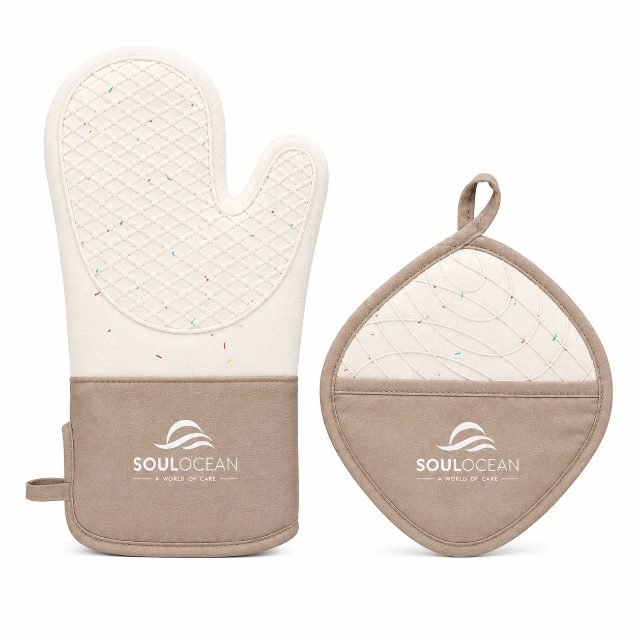 3-Piece Oven Mitt & Pot Holder image 1